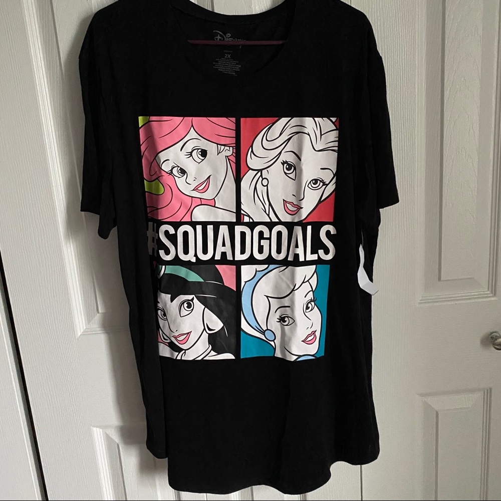 Disney princess Squad Goals T shirt